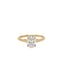 Laboratory Grown 18ct Yellow Gold 1ct Oval Cut Diamond Ring
