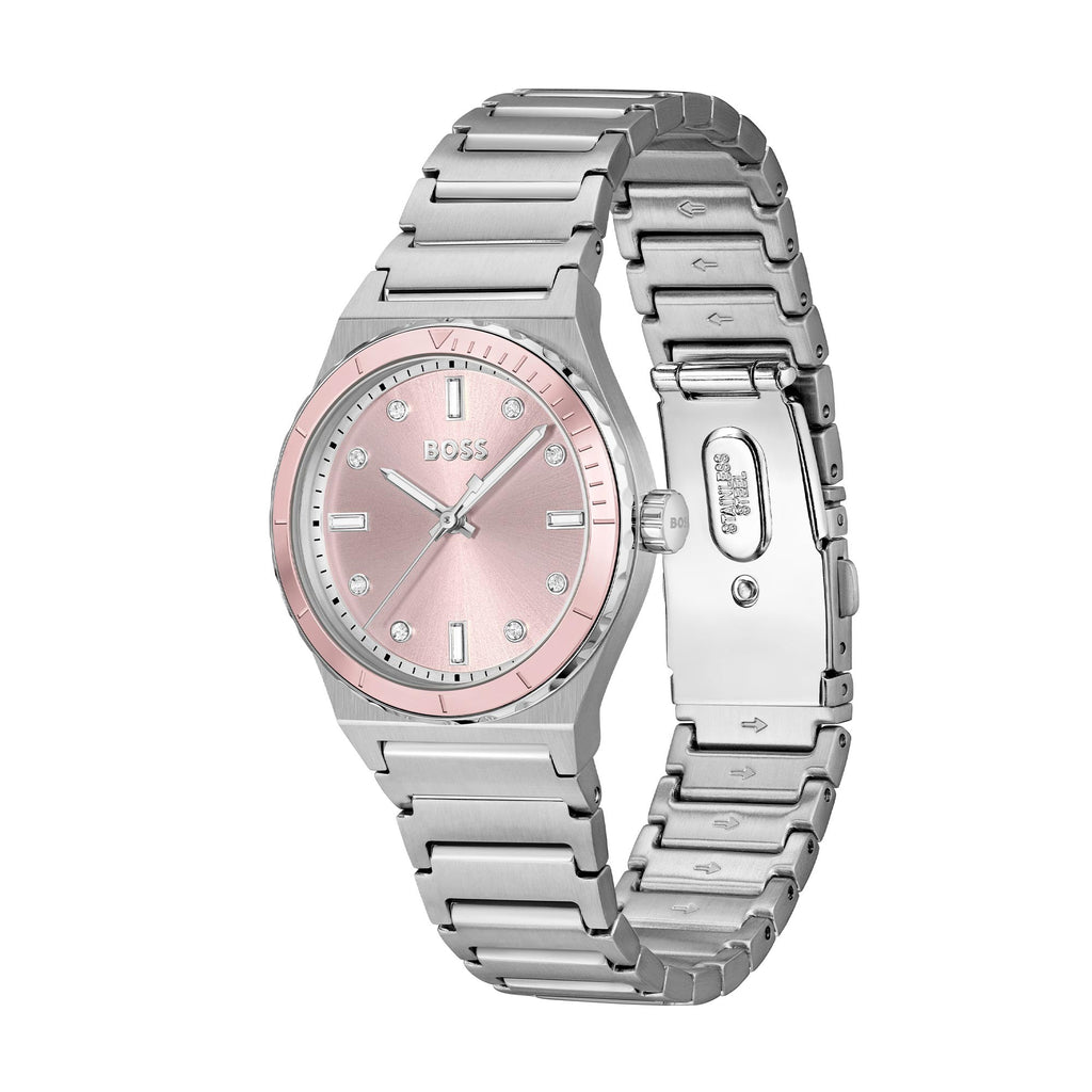 Boss Ladies Sports Luxe Pink Dial Watch