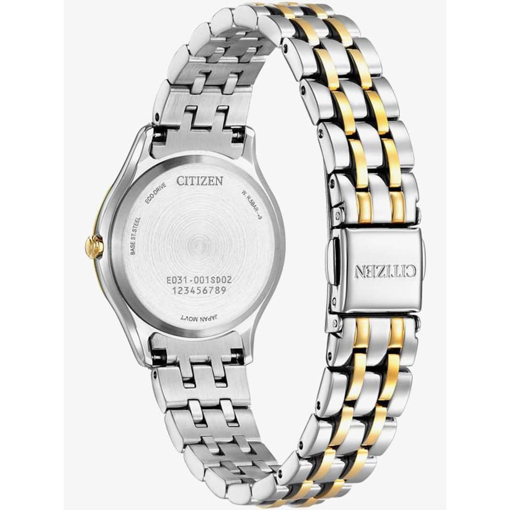 Citizen Ladies Two-Colour Eco Drive Diamond Watch