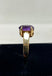 Pre-Loved 9ct Amethyst Single Stone Ring