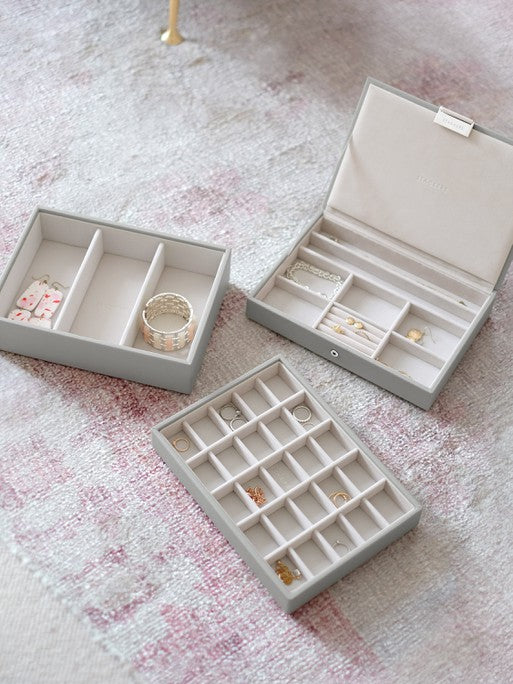 Stackers Classic Pebble Grey Jewellery Box