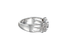 Amore Fantasia Mini Silver Bubble Ring