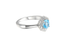Amore Lovable Blue Topaz Ring