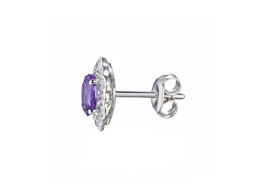 Amore Amethyst Loveable You Earrings