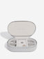 Stackers Grey Oval Travel Box