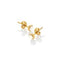 Hot Diamonds Golden Edit Calm Mother Of Pearl Earrings