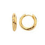 Hot Diamonds Golden Edit Aura Hoop Earrings