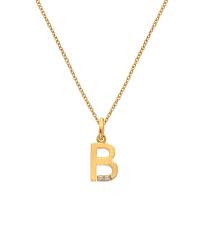 Hot Diamonds Golden Edit Initial Pendant