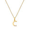 Hot Diamonds Golden Edit Initial Pendant