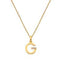 Hot Diamonds Golden Edit Initial Pendant