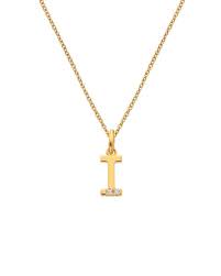 Hot Diamonds Golden Edit Initial Pendant
