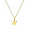 Hot Diamonds Golden Edit Initial Pendant