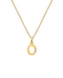 Hot Diamonds Golden Edit Initial Pendant