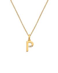 Hot Diamonds Golden Edit Initial Pendant
