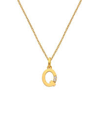 Hot Diamonds Golden Edit Initial Pendant