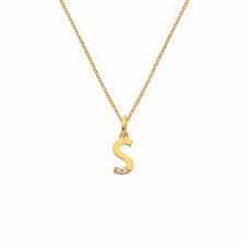 Hot Diamonds Golden Edit Initial Pendant