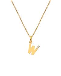Hot Diamonds Golden Edit Initial Pendant