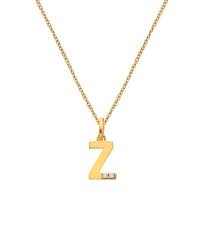 Hot Diamonds Golden Edit Initial Pendant