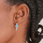 Ania Haie Turquoise Hoop Earrings