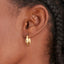 Ania Haie Gold Wave Hoop Earrings