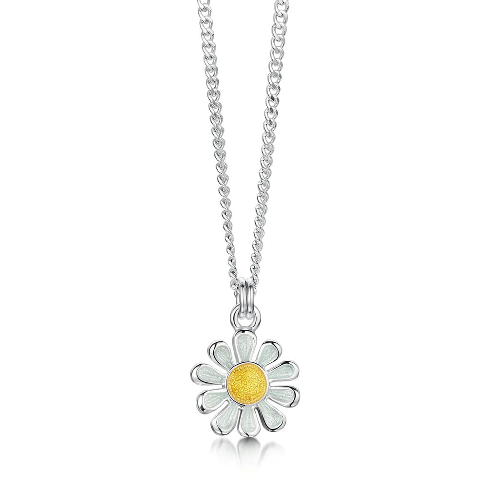 Sheila Fleet Daisies at Dawn Pendant