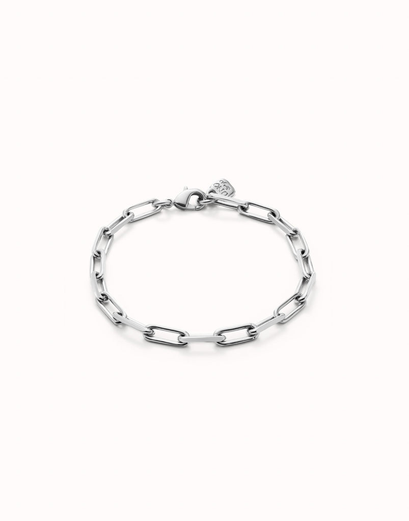 UNOde50 Rectangular Link Chain Bracelet