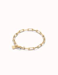 UNOde50 Rectangular Link Chain Bracelet