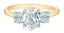 Laboratory Grown 3 Stone Diamond Ring