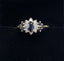 Vintage 9ct Sapphire & Diamond Cluster Ring