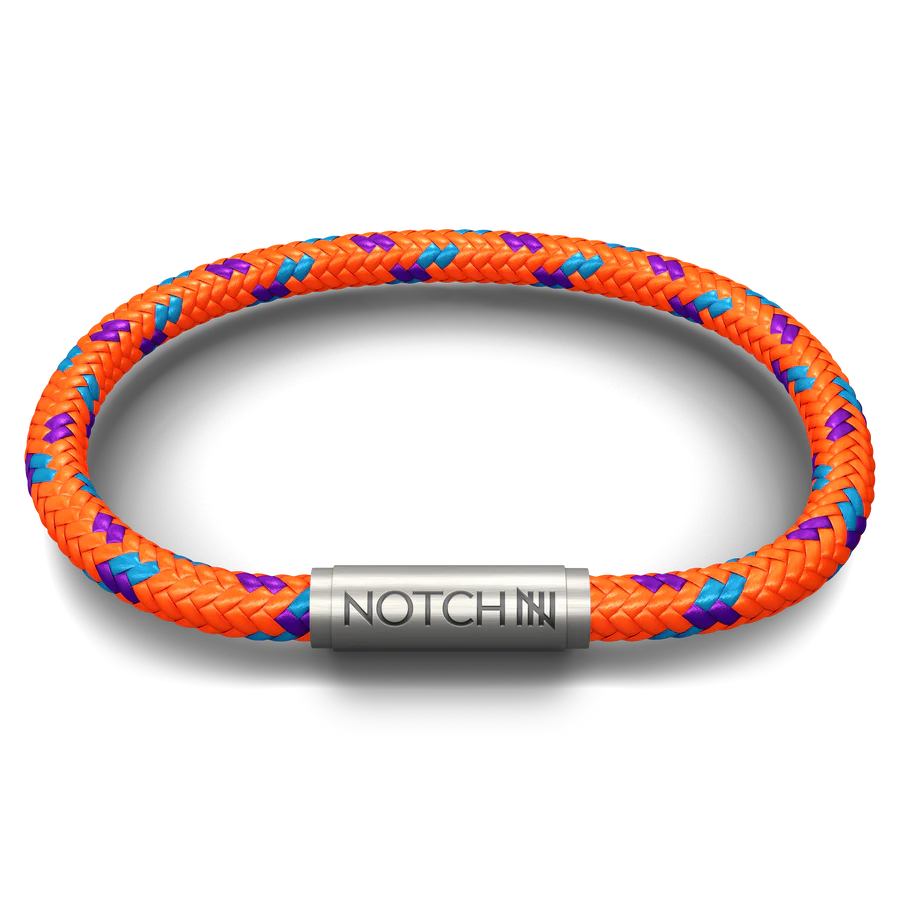 NOTCH Tiger Orange Cord Bracelet