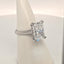 Platinum Laboratory Grown Radiant Cut Diamond Ring
