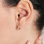 Ania Haie Gold Sparkle Cluster Hoop Earrings