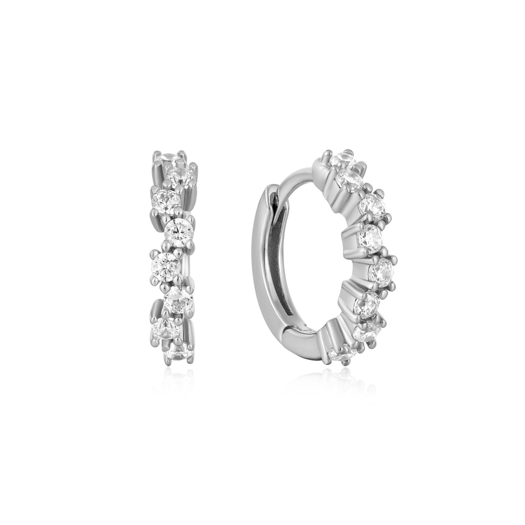 Ania Haie Sparkle Cluster Hoop Earrings