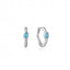 Ania Haie Turquoise Hoop Earrings