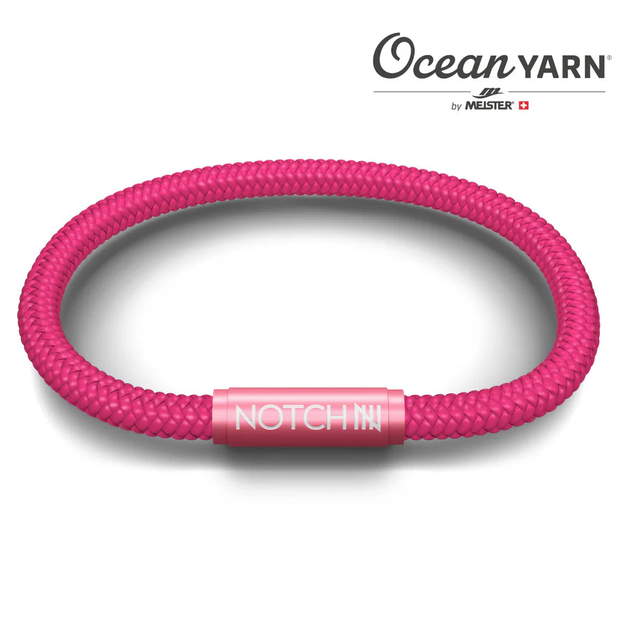 NOTCH OceanYarn Hot Pink Cord Bracelet
