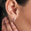 Ania Haie Sparkle Cluster Hoop Earrings