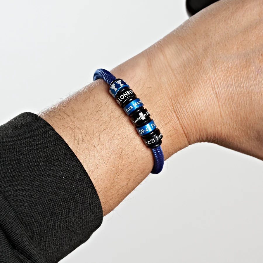 NOTCH Limited Edition Electric Blue Cord Bracelet
