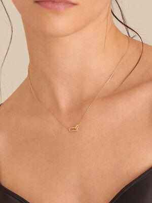 Ania Haie Gold Glam Interlocking Necklace