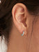 Ania Haie Smooth Twist Hoop Earrings
