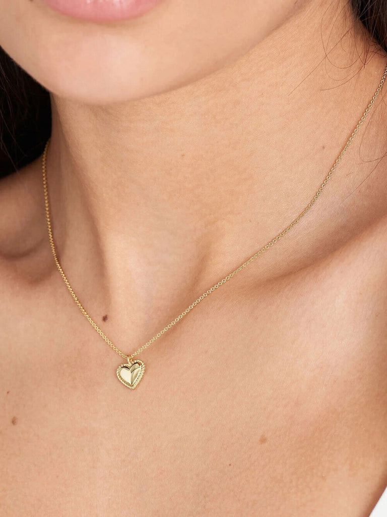 Ania Haie Gold Heart Rope Necklace