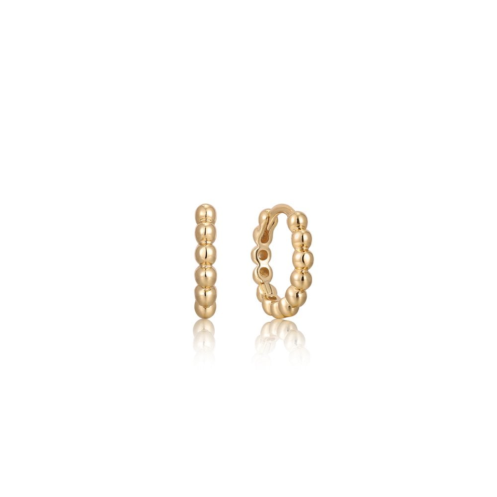 Ania Haie Gold Orb Hoop Earrings