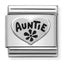 Nomination Silver Auntie Heart Composable Link