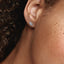 Pandora Sparkling Asymmetric Star Earrings