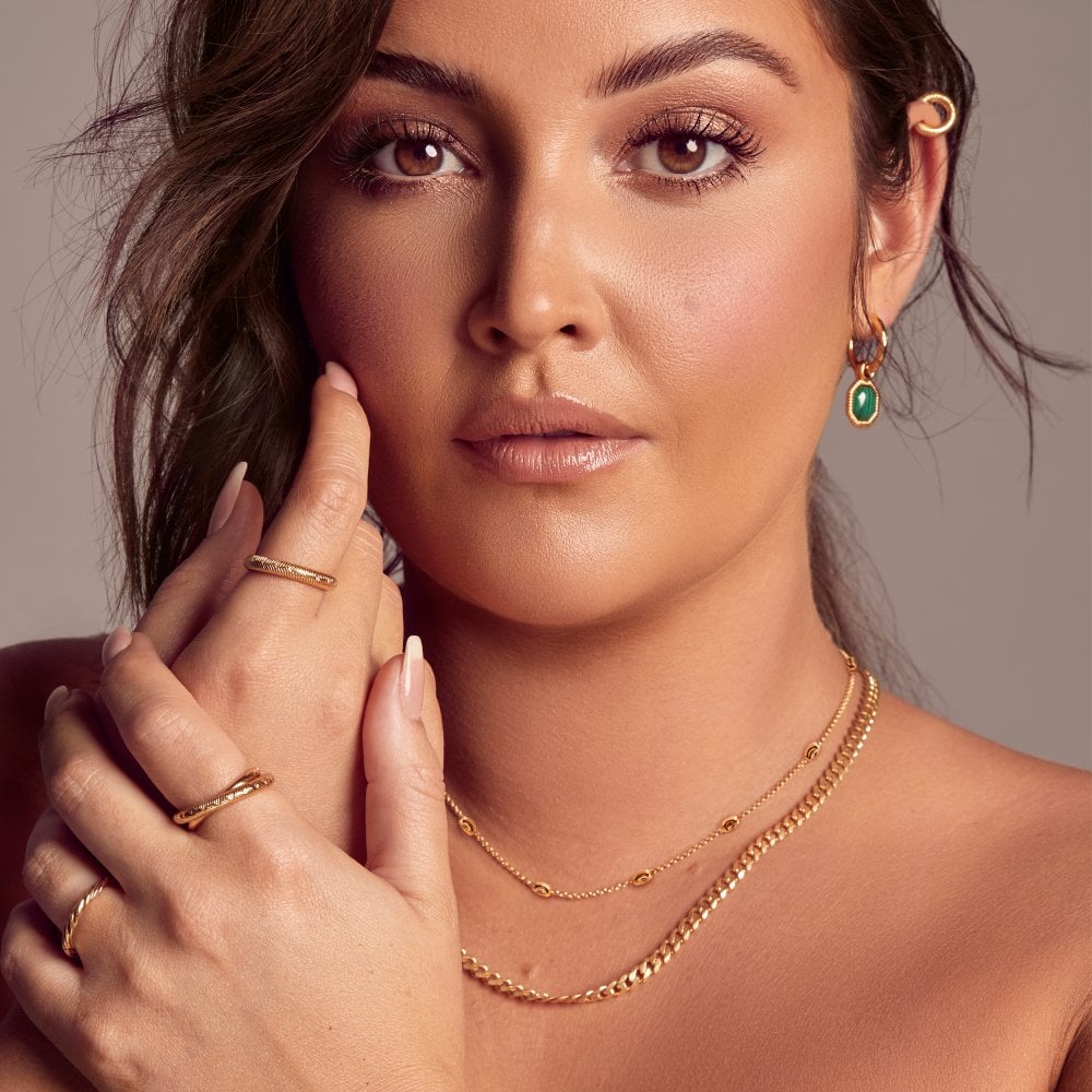 Hot Diamonds x Golden Edit Oval Cable Chain
