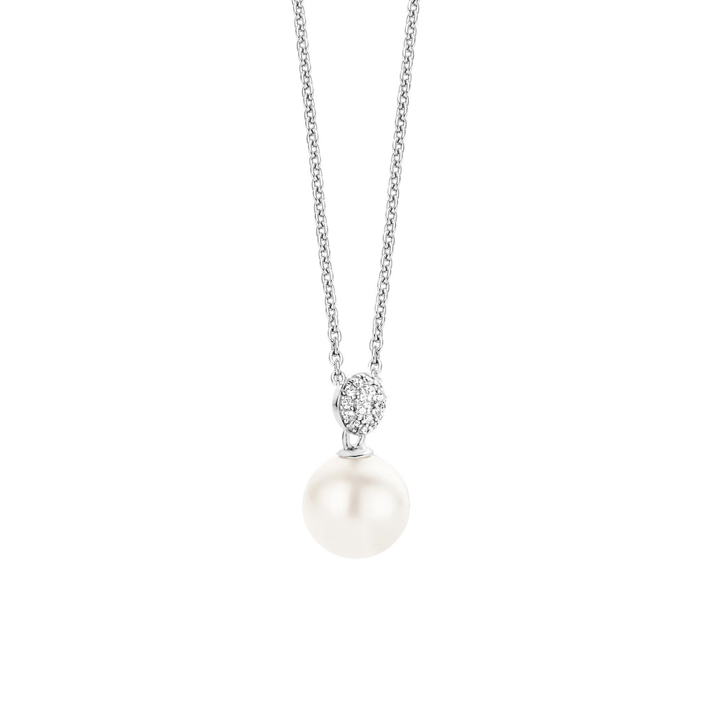 Ti Sento Pearl Necklace