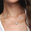 Pandora Elevated Heart Necklace