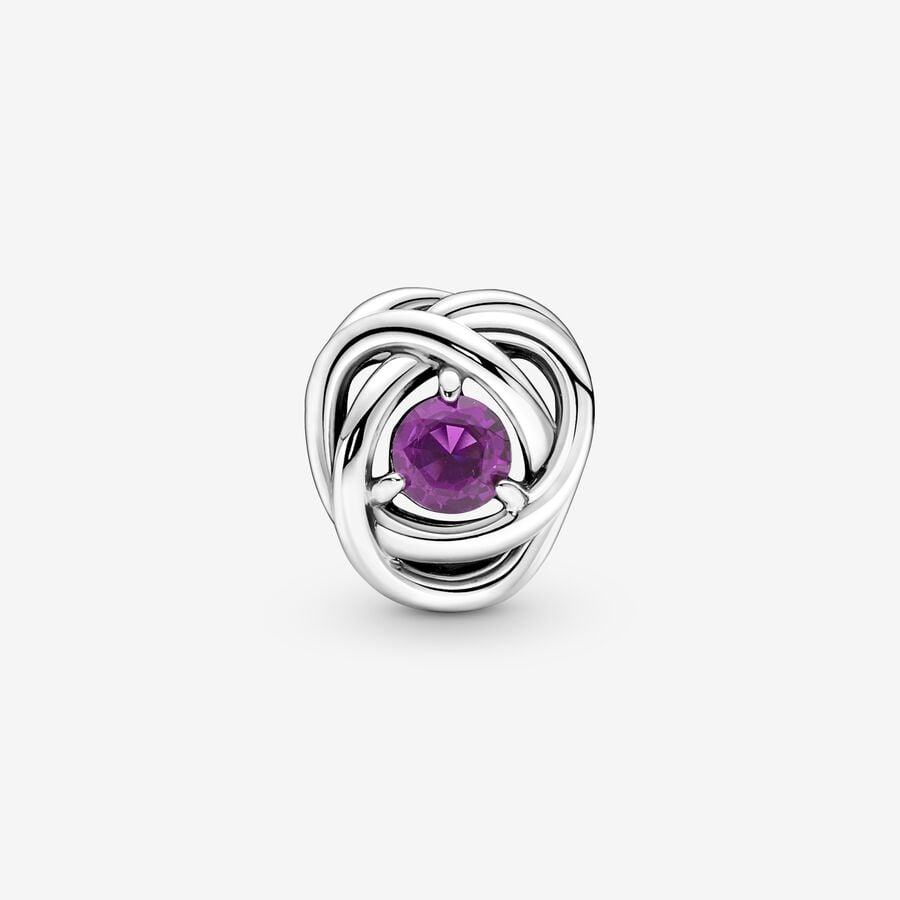 Pandora February Birthstone Charm