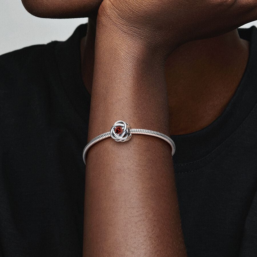 Pandora January Birthstone Charm