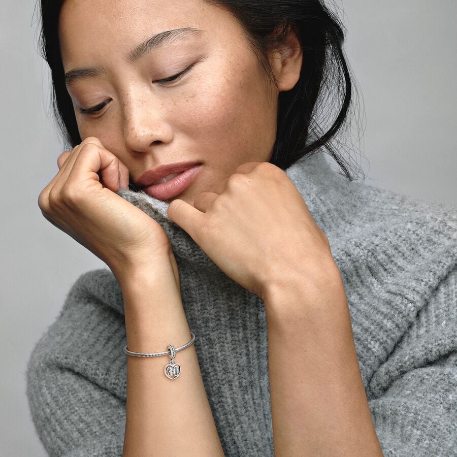 Pandora 30 years of love Charm