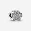 Pandora Sparkling Paw Print Charm